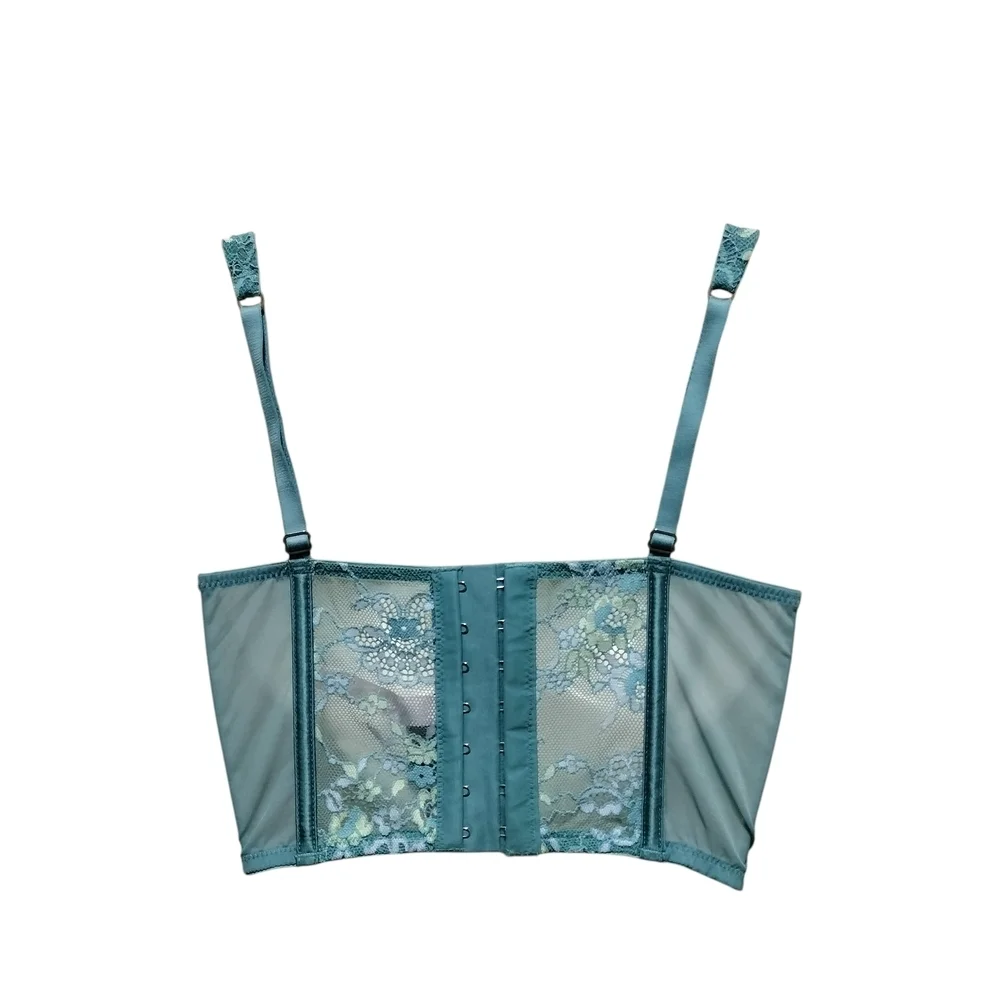 Victoria's Secret Dream Angels Unlined Lace-Up Corset Top